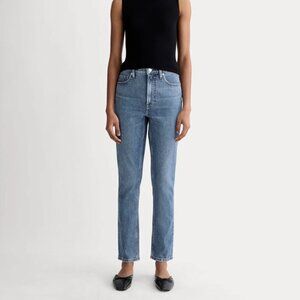 Everlane The Original Cheeky Jean - Size 23 Medium Washed Blue